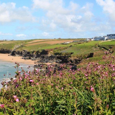 Crantock Beach, a dog friendly beach in Cornwall