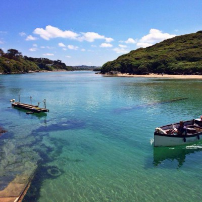 Crantock Beach and the Gannel Estuary