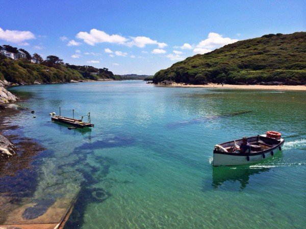 Crantock Beach and the Gannel Estuary