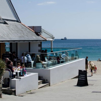 Gylly Beach in Cornwall