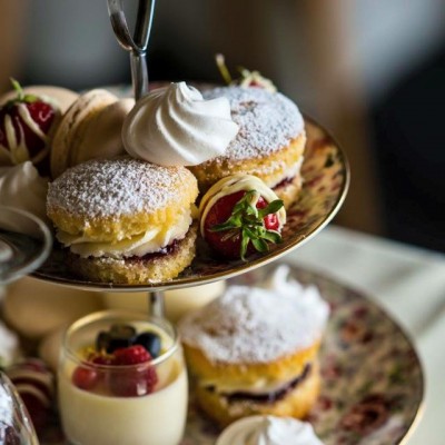 Vintage afternoon teas at Miss V's
