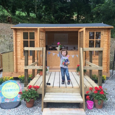 Miss V's Cornish Cream Tea Hut, Cornwall