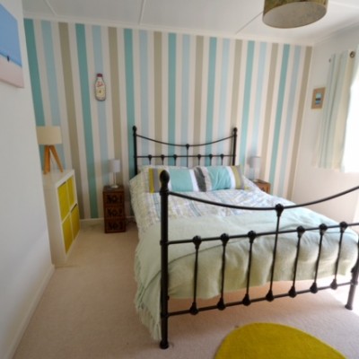 Sandylands bedroom, a dog friendly cottage in Cornwall