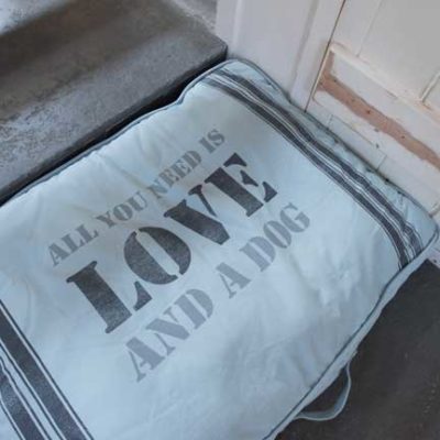 All you need is love and a dog cushion - Boutique Retreats