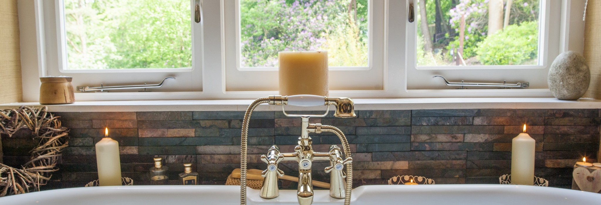 Quantock Hide bathroom - Boutique Retreats