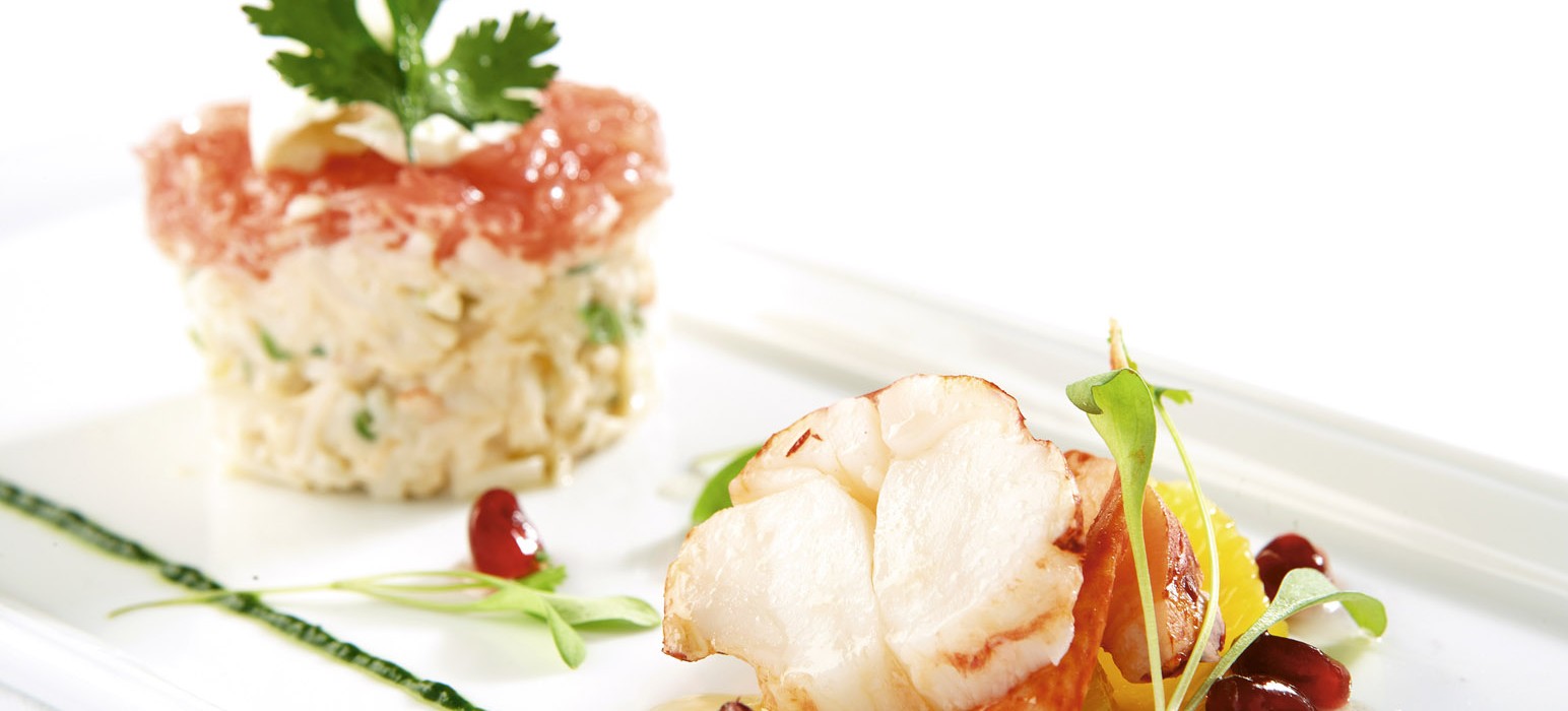 Fine dining at Summer Lodge Hotel in Dorset