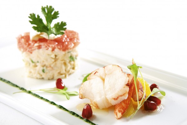 Fine dining at Summer Lodge Hotel in Dorset