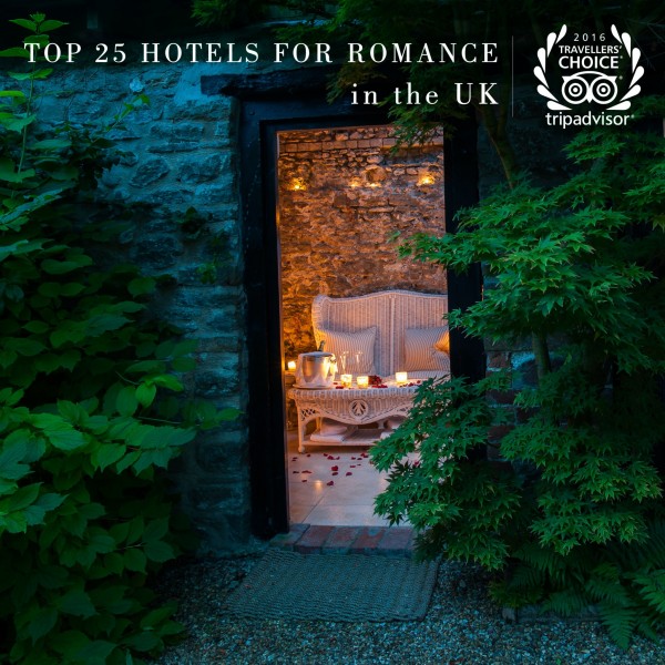 Summer Lodge, voted in the top 25 hotels for romance in the UK