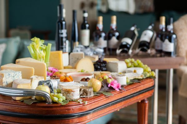 Summer Lodge Hotel cheese board
