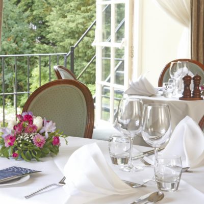 Arundell Arms Dining Room