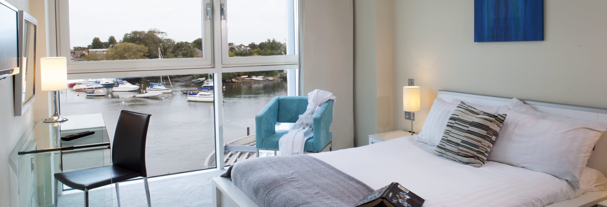 Bedroom at Captain's Club Hotel & Spa in Dorset