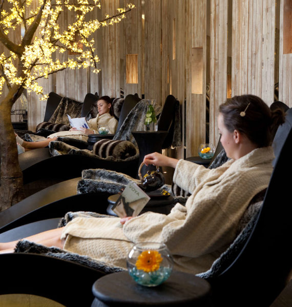 Five Bubble-rated spa at The Headland Hotel in Cornwall
