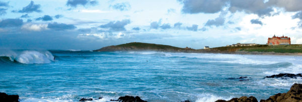 The Headland Hotel, on the doorstep of Fistral Beach