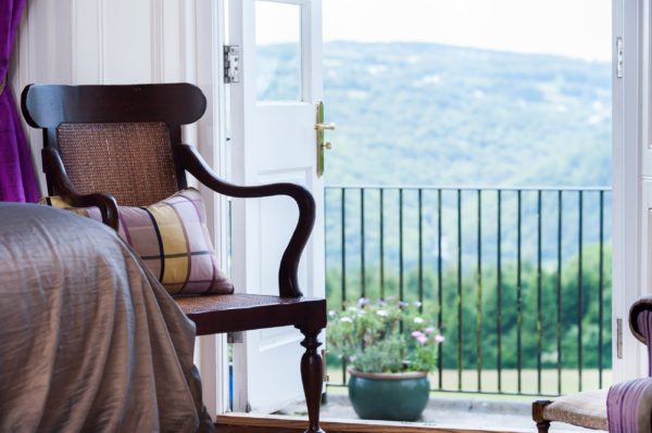 The Horn of Plenty - view from one of the bedrooms