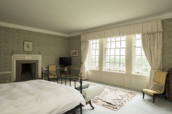 Master bedroom in one of Scotts Castle Holidays properties