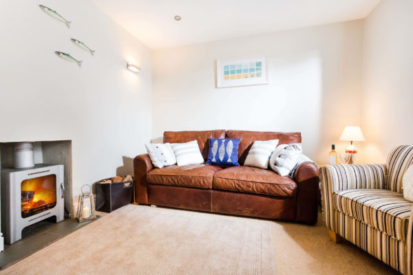 Green House living room - Falmouth Holiday Homes | Pawfect Stays