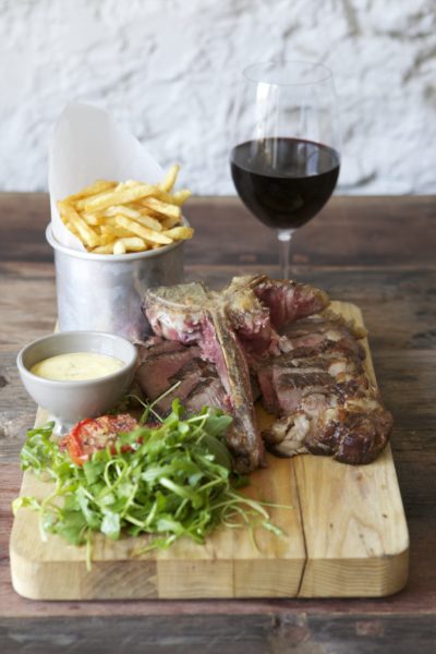 Food at The Wheatsheaf Inn in Gloucestershire