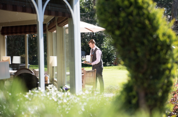 The Eastbury Hotel gardens