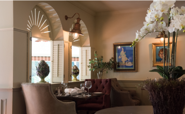 The Eastbury Hotel restaurant